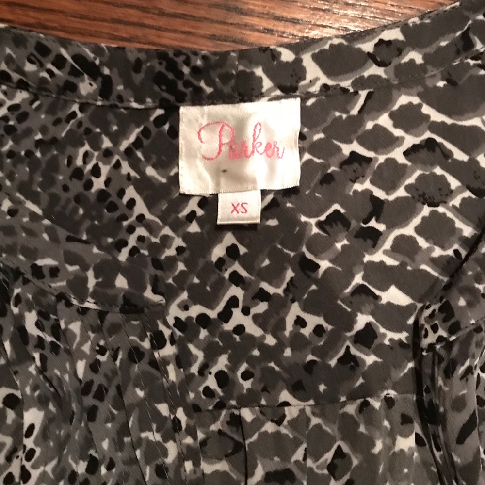 Parker Snake Skin Print Cocktail Dress! View 2